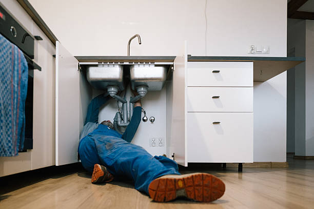 Professional Drain Cleaning technician working in Rochester, MI